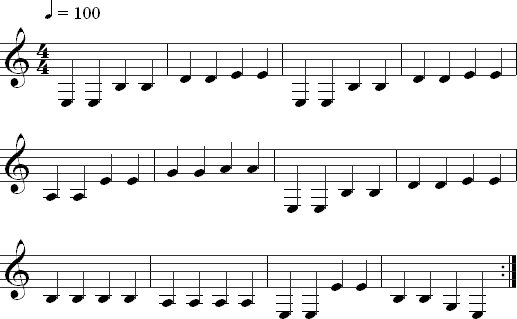 12-bar blues in E