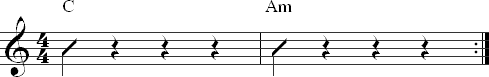 Chord switching exercise 1