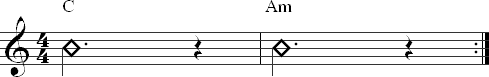 Chord switching exercise 3