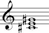 C# minor chord